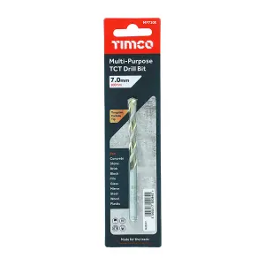 Timco - TCT Multi-Purpose Drill Bit (Size 7.0 x 100 - 1 Each)