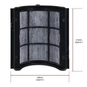 SPARES2GO 360 HEPA Filter compatible with Dyson DP04 HP04 HP07 HP09 PH01 PH02 TP04 TP06