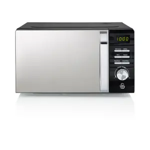 Swan Symphony 700W Digital Microwave Black