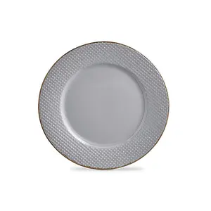 Tower Empire 16 Piece Dinnerware Set Grey