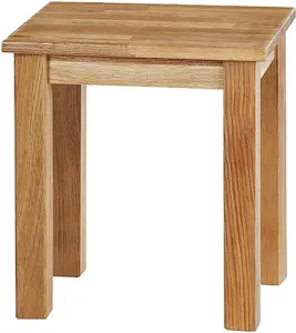 Carmel 3 Piece Nest Of Tables Three Posts Table Base Colour: Oak