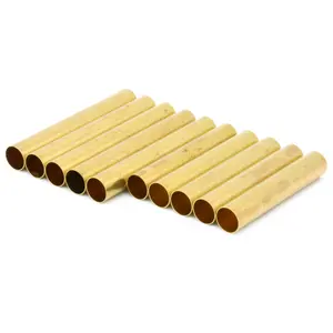 Rotur Brass Tubes  for Click Bullet Pen 5 pk