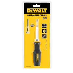 DeWalt Screwdrivers 6 piece Interchangeable Mixed Screwdriver set