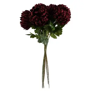 Silk Reflex Arrangement (Set of 6) Red