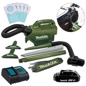 Makita DCL184ZO 18v Olive Adventure LXT Brushless Vacuum Cleaner Blower +Battery