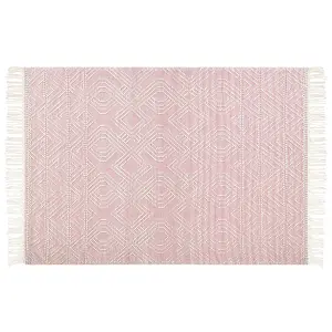 Area Rug 160 x 230 cm Pink ADANA