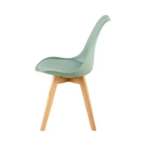 Nero Upholstered Side Chair (Set of 4) Mint Green