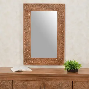 Artistry Mango Wood Classic Mirror