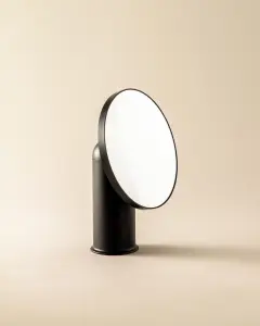 Cosmic Free Standing Magnifying Mirror Matte Black Geyser (X5)