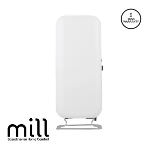 Mill Gentle Air Oil Filled Radiator 1000W White