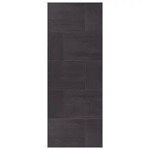 Internal Laminate Umber Grey Ravenna Door  - 1981 x 838 x 35mm (33")