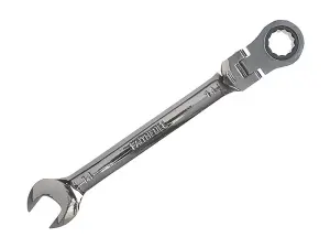 Faithfull SJW6114 Ratchet Combination Spanner Flex Head CV 14mm FAISPARAT14