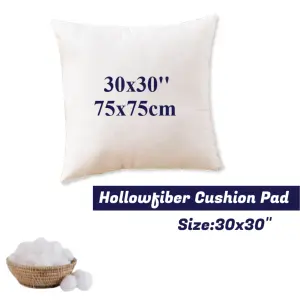 Hollowfiber Cushion Pads Insert Filler Inner Scatters Deep Filled Plump Cushion