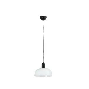 Luminosa Tatawin Medium White Dome Pendant Lamp