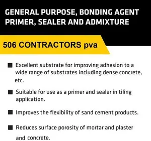 Everbuild 506 Contractors PVA 5 Litre 5Kg CONPVA5