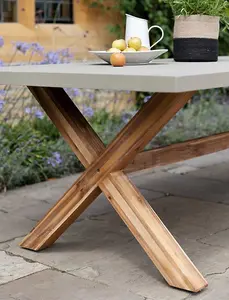 Garden Trading Outdoor Indoor Burford Dining Table Only 240x75cm Natural