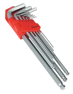 Sealey Ball-End Hex Key Set 9pc Extra-Long Metric AK7140