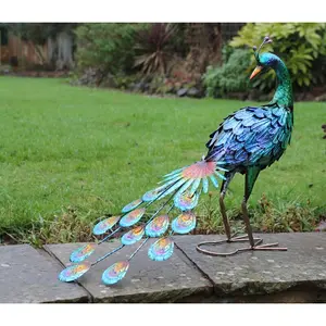 Degroot Bird Animals Weather Resistant Metal Garden Statue