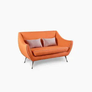 Emelda Grace Rita Small Sofa - Orange