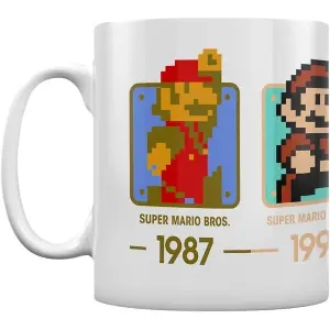 Super Mario Year Mug Multicoloured (One Size)