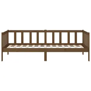 Berkfield Day Bed Honey Brown 80x200 cm Solid Wood Pine