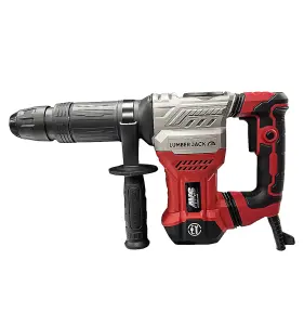 Lumberjack SDS Max Demolition Hammer 1300W 18J 230V Includes Chisels & Storage Case