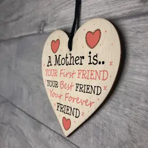 Mum Gifts Hanging Sign For Birthday Mothers Day Plaque Best Friend Gift Keepsake