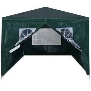 Berkfield Party Tent 3x4 m Green