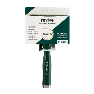 Harris Revive 5" Fine filament tip Soft grip Flat paint brush