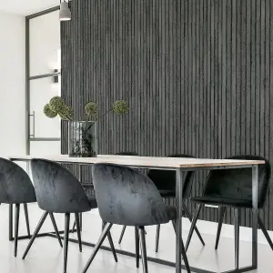 Arthouse Wood Slats Grey Wallpaper