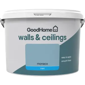 GoodHome Walls & ceilings Monaco Matt Emulsion paint, 2.5L