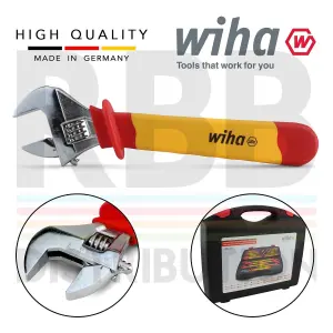 Wiha Insulated Spanner Set 21pcs 6 To 32mm Single Open End VDE Electrician 43022