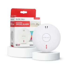 SAFE-TECH Interlinked Smoke Alarm With 10 Years Tamperproof Battery