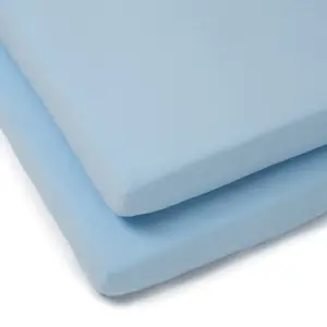 Clair de Lune Blue 2 Pack Cot Sheets