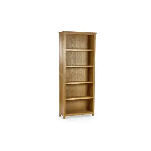 Classic Solid Oak Tall Bookcase