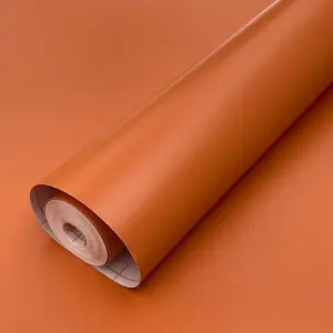 D-C-Fix  Matt Terracotta (8349) Self-adhesive Furniture Wrap (L)15m (W)675mm