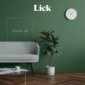 Lick Green 20 Peel & stick Tester