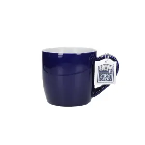 London Pottery Farm House Collection Mug with Traditional Look -Cobalt Blue