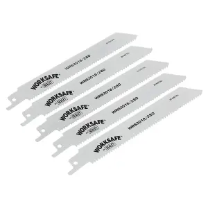 Reciprocating Saw Blade 280mm Length 10tpi Bi Metal Pack of 5 by Ufixt