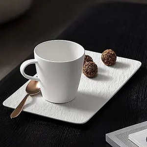 Villeroy & Boch Manufacture Rock Blanc Coffee Cup