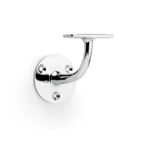 Alexander & Wilks Polished Chrome Handrail Bracket - AW750PC