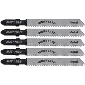 Jigsaw Blade for Metal 55mm 12tpi Pack of 5 by Ufixt