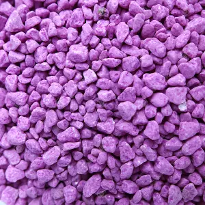 10kg Fluroescent Violet Coloured Plant Pot Garden Gravel - Premium Garden Stones for Decoration