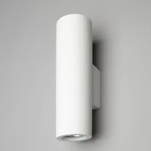 Litecraft Lomond White Paintable Up and Down Wall Light