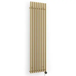 Terma 230V 1kW Brass Smart Vertical Oil-filled radiator