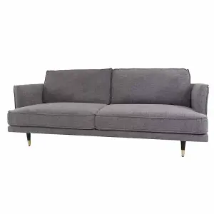 Richmond Grey Large Sofa - Lounge Furniture - L92 x W210 x H86 cm