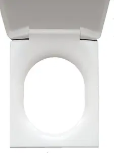 RTS Rectangle Tapered Top Fix Slow Close Quick Release Toilet Seat