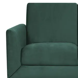 2 Seater Velvet Sofa Green FENES