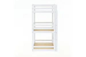 Birlea Tressa Triple Bunk Bed In White