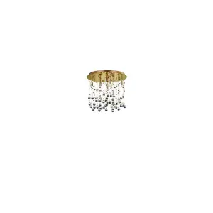 Luminosa Moonlight  8 Light  Medium Ceiling Pendant Gold, G9